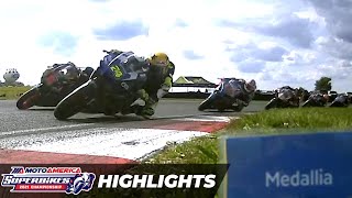 MotoAmerica HONOS Superbike Race 1 Highlights at New Jersey [upl. by Pare]