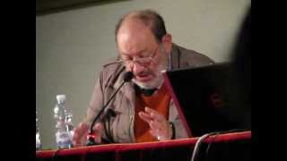 Umberto Eco celebra la Semiotica italiana e ricorda Omar Calabrese [upl. by Crabb535]