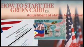 How To Start The Green Card or Adjustment of Status Application AOS 2024 [upl. by Htebilil]