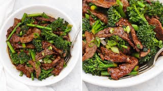 Healthy Beef amp Broccoli [upl. by Meehar]