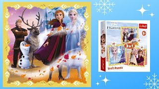 TREFL PUZZLE FROZEN II  Video for kids [upl. by Larred]