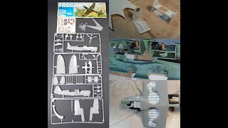 Fairey Firefly 172 Frog Vintage 1972 molds unboxing and build Part One [upl. by Lrub]