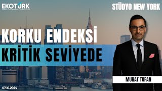 Korku Endeksi kritik seviyede  Stüdyo New York  Sertaç Ekeke  Murat Tufan [upl. by Goldman]