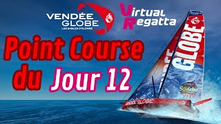 VIRTUAL REGATTA VENDEE GLOBE 2024 6 LE POT AU NOIR CHAMBOULE TOUT  UN ABONNE DANS LE TOP 15 [upl. by Lecrad]