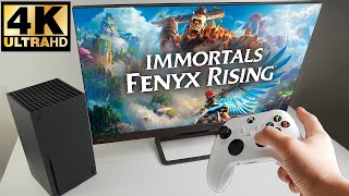 Immortals Fenyx Rising on Xbox Series X  4K UHD  Load Times  FPS Test  Resolution  Gameplay [upl. by Urania200]