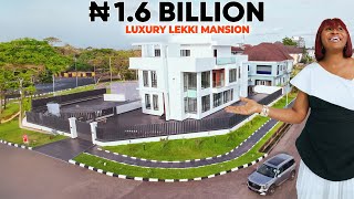 Inside a ₦16 Billion 940000 Luxury Mansion in Lekki  Ultimate Dream Home Tour [upl. by Annot]