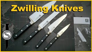 Zwilling JA Henckels Professional S Kitchen Knife Set [upl. by Zashin]