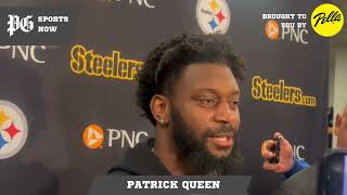 SteelersRavens Patrick Queen on facing former team trash talk in heated rivalry [upl. by Arayk443]