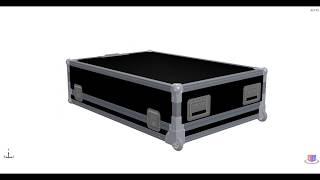 Flightcase for Pioneer DDJ RZX [upl. by Llehcnom]