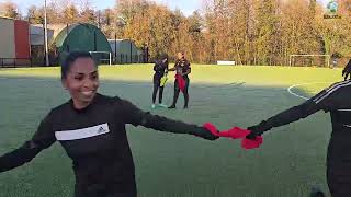 Féminin  deuxième entraînement du Club Franciscain dans le froid amiénois 2024 [upl. by Ernest]