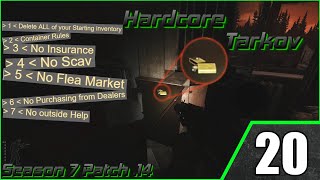 Golden Swag and Pharmacist in Hardcore Tarkov Episode 20 Patch 14 [upl. by Editha]