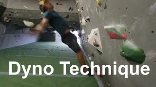 How to dyno 101  Climbing for beginners [upl. by Terej508]