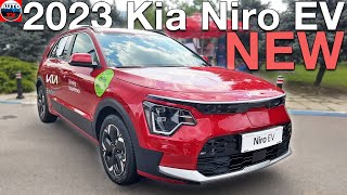 2023 Kia Niro EV  Overview REVIEW [upl. by Hayalat]