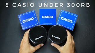 5 REKOMENDASI CASIO DIGITAL DIBAWAH 300RIBU‼️ [upl. by Dav]