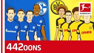 Schalke vs Dortmund  Top 10 Revierderby Facts  Powered By 442oons [upl. by Eiramadnil673]