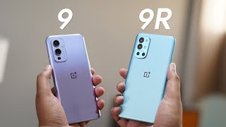 OnePlus 9 vs 9R The OnePlus 9R Makes More Sense [upl. by Kin]