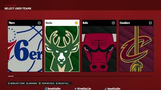 HOW TO SET UP MYLEAGUE MYCAREER IN NBA 2K22 [upl. by Nolyd]