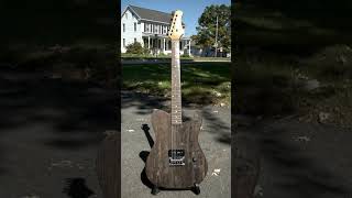 Barncaster made with reclaimed barn wood guitar telecaster woodworking diy guitarbuilding [upl. by Philbert]