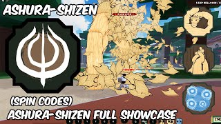 AshuraShizen FULL Bloodline showcase II Shinobi Life 2 New Spin Codes [upl. by Acnoib566]