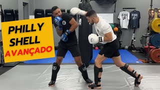 GUARDA PHILLY SHELL PARA USAR NO KICKBOXING MUAY THAI E MMA [upl. by Virgel]