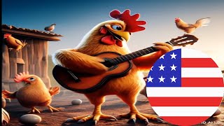 Turuleca The Chicken  Kids Songs amp Nursery Rhymes Guitar [upl. by Dolloff530]