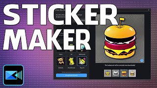 AI Sticker Maker BETA Debacle  PowerDirector [upl. by Aronaele]