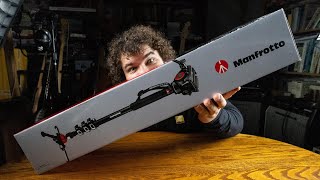 Manfrotto Xpro Monopod Video Kit First Impressions and Unboxing [upl. by Minne]