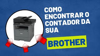 Como pegar o contador de pagina da Brother 565267025502 entre outros modelos da linha cinza [upl. by Eniffit]