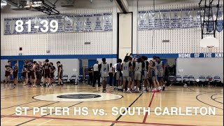 St Peter High School vs South Carleton High School 8139 BLOWOUT [upl. by Nannahs995]