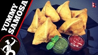 SAMOSA recipe  Everything explained  How to make Perfect SAMOSA with easy steps🍴 70 [upl. by Dulcine]