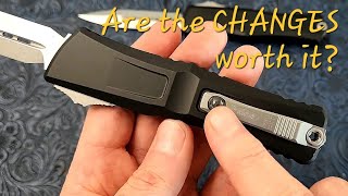 All the UPDATES to the NEW GENERATION of Microtech knife switchblade knifeskills microtech [upl. by Rehportsirhc292]