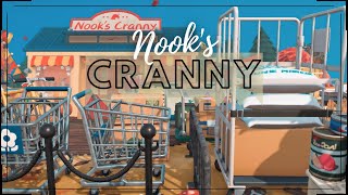 Nooks Cranny Build Using 20 Items  ACNH Speed Build [upl. by Krause]