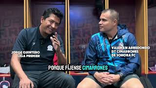 Entrevista con Valentin Arredondo DT Cimarrones de Sonora [upl. by Tirma]