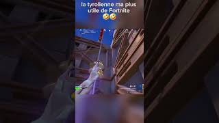 La tyrolienne la plus utile de Fortnite 🤣🤣 ft Dracauce [upl. by Ahsiela]