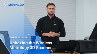 FreeScan UE Pro2 Unboxing the Wireless Metrology 3D Scanner [upl. by Rennoc]