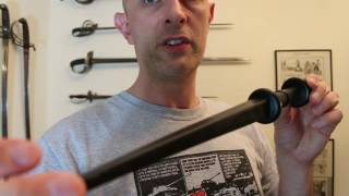 Rondel dagger simulators and Cold Steel plastic dagger review [upl. by Keisling687]