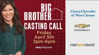 Big Brother Holding Casting Call In West Chester [upl. by Bergerac]