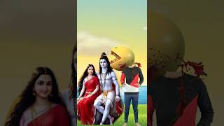 Shiv panchakshari Stotra ❤️ Load shiv ❤️Jai Parvati ji youtubeshorts ladke ka sir khagya pekmen [upl. by Anisah174]