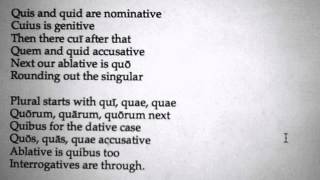 INTERROGATIVE PRONOUN SONG [upl. by Siramay]