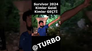 Survivor 2024 Kimler GELDÄ° kimler GEÃ‡TÄ° survivor2024 [upl. by Bernita668]