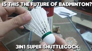 Dmantis 3in1 Super Shuttlecock  Unboxing and Review [upl. by Nalod]