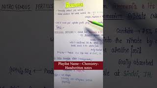 Fertilizers  Chemistry  Chapter15 Chemistry in Everyday Life  Lec68 Part7 [upl. by Llennor]