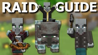 The Ultimate Guide to Defeating Pillager Raids in Minecraft [upl. by Danuloff]