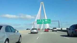 Charleston SC Bridge Road View Tour [upl. by Chemash14]