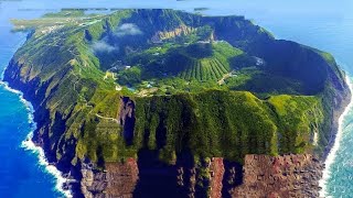 Aogashima A city surrounded by active volcanoes [upl. by Turne]