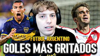 GOLES MAS GRITADOS DEL FUTBOL ARGENTINO ULTIMOS 10 AÑOS [upl. by Ashling]