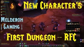 Creating a New Character First Dungeon ClassicVanilla [upl. by Dougald]