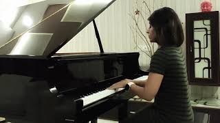 Yaad Kiya Dil Ne  Piano Cover by Vidushi Jain [upl. by Godard]