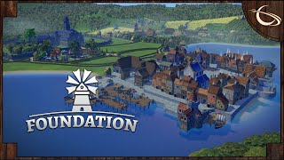 Foundation  Medieval Sandbox City Builder Final Update Before Full Release [upl. by Nuawaj]