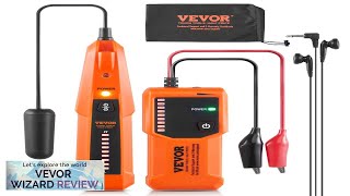 VEVOR Underground Cable Locator 3 FT Max Detection Depth Wire Tracer Break Review [upl. by Johiah]